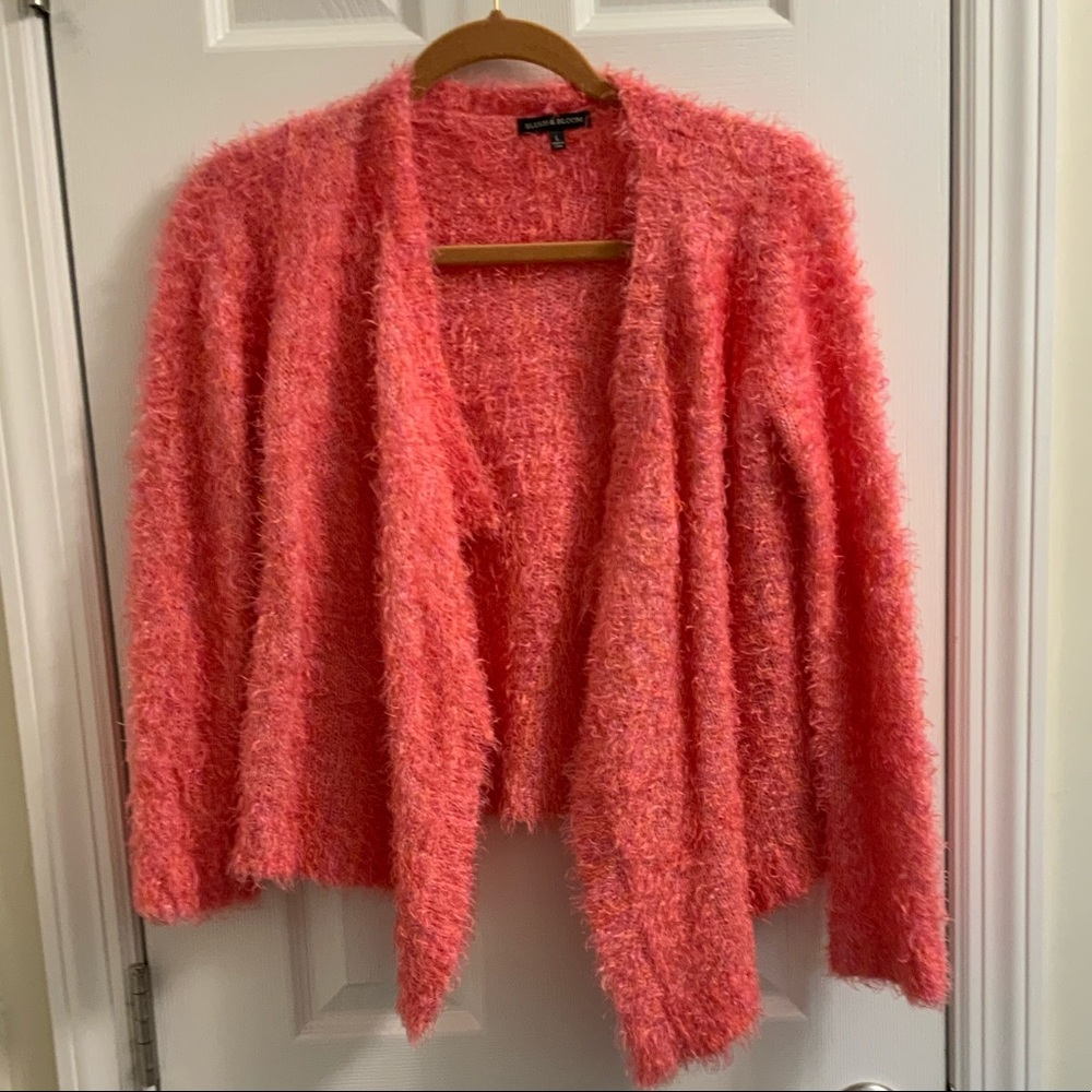 Pink cardigan